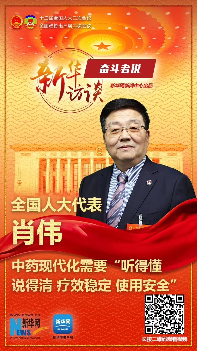 全国人大代表、百亿游戏集团董事长肖伟做客新华网2019全国两会特别报道
